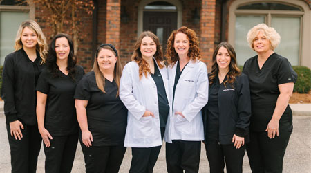 Dr. Geiger and The Meeting Street Dental Team